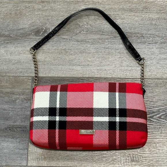 🆕Kate Spade Plaid Shoulder Bag NWT - Picture 3 of 8